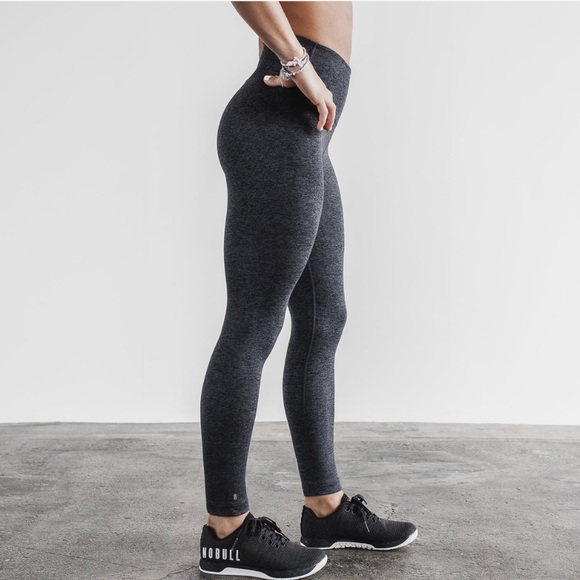 Nobull Matte Gray High-Rise Leggings - Picture 1 of 3